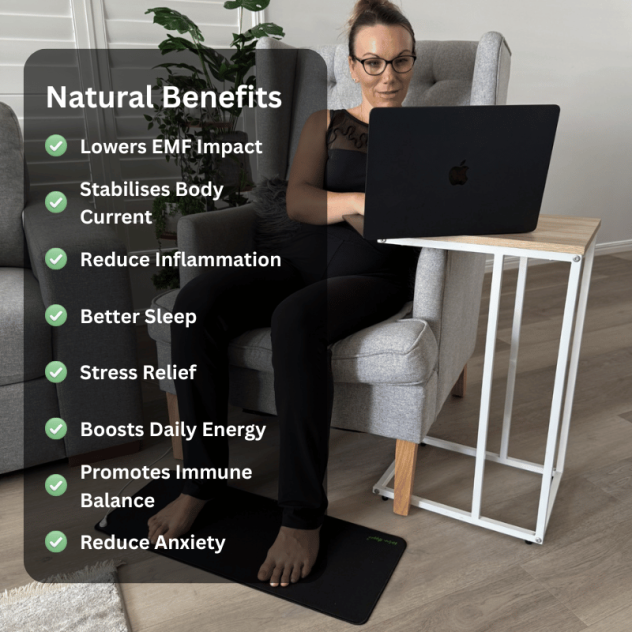 Earthing & grounding mat benefits.