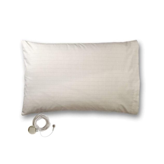 Earthing pillowcase.