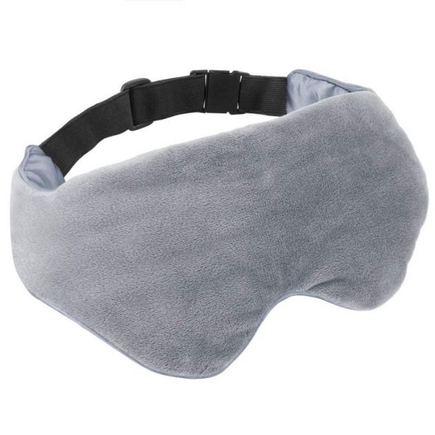 Front weighted sleep mask