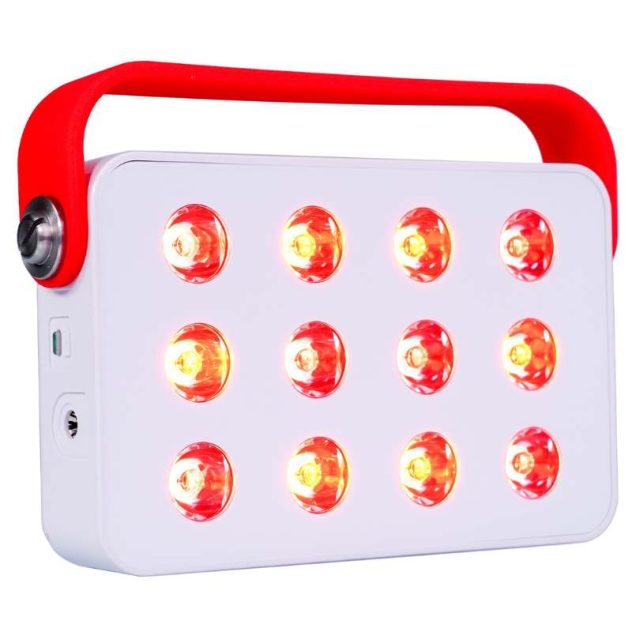 Red light therapy mini, Urban Hippee, side view.