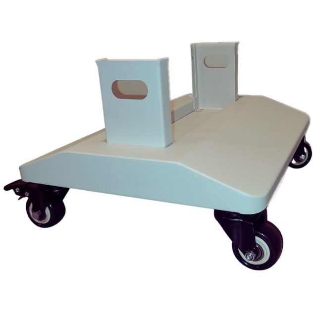 Red light & infrared therapy stand.