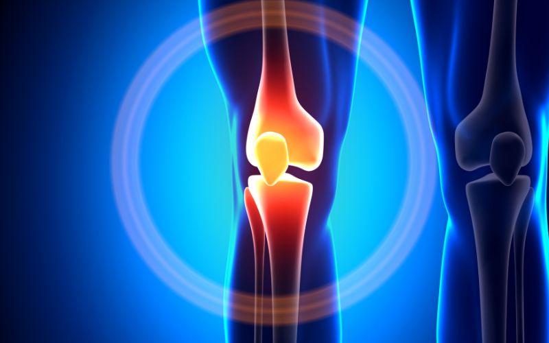 Earthing improving joint health.