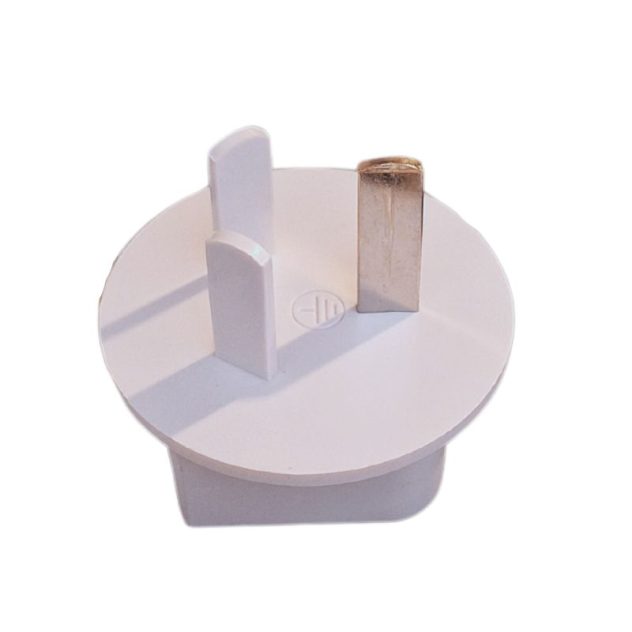 Grounding plug suited for Australian power points.