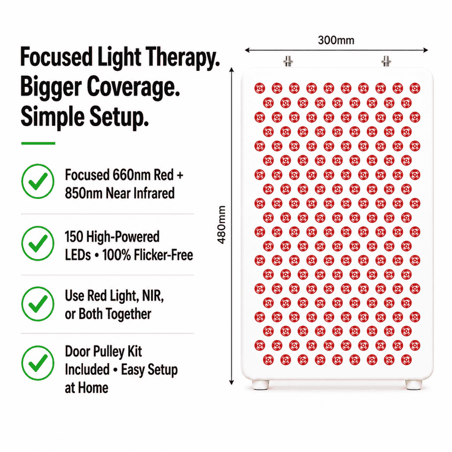 Key features of ProX 750 red light therapy panel. Key features of ProX 750 red light therapy panel.